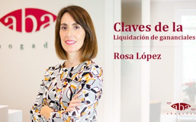 Claves de la liquidación de gananciales (Videopost)