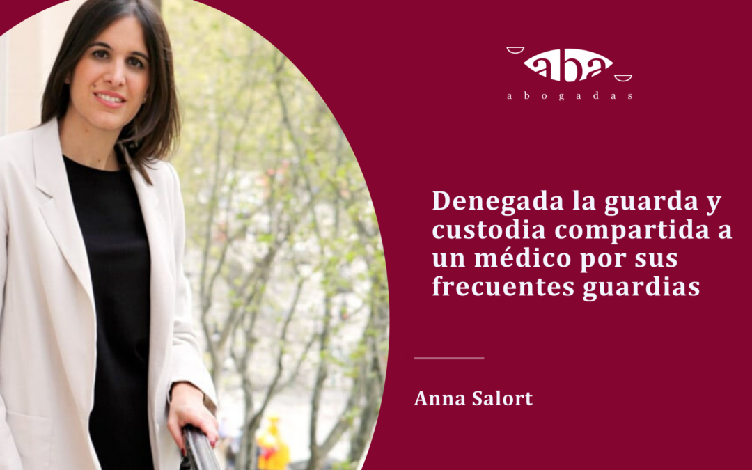 Denegada la guarda y custodia compartida a un médico por sus frecuentes guardias