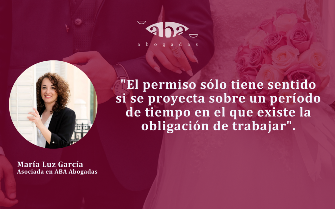 ¿A partir de qué día empieza a contar el permiso por matrimonio? El Supremo lo aclara