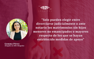 Divorcio judicial o divorcio notarial: ¿Cuál me conviene?
