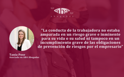 Confirmado el despido de una trabajadora por negarse a acudir la oficina durante el primer Estado de Alarma