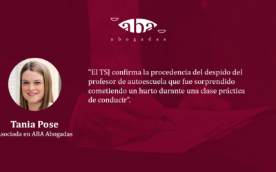 El TSJ confirma la procedencia del despido del profesor de autoescuela que fue sorprendido cometiendo un hurto durante una clase práctica de conducir