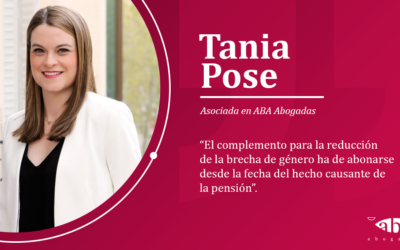 El complemento para la reducción de la brecha de género ha de abonarse desde la fecha del hecho causante de la pensión