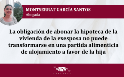 La obligación de abonar la hipoteca de la vivienda de la exesposa no puede transformarse en una partida alimenticia de alojamiento a favor de la hija