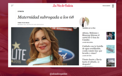 Maternidad subrogada a los 68