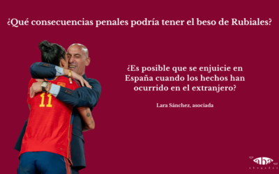 ¿Qué consecuencias penales podría tener el beso de Rubiales?