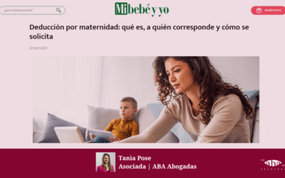 Deducción por maternidad: qué es, a quién corresponde y cómo se solicita