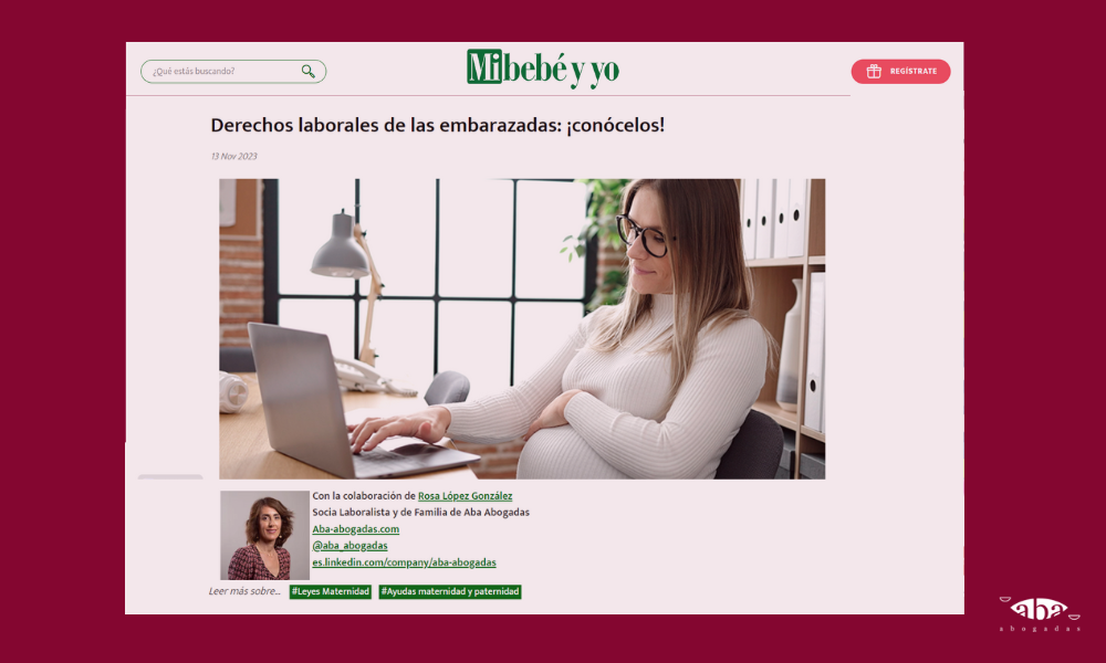 Derechos laborales de las embarazadas: ¡conócelos!