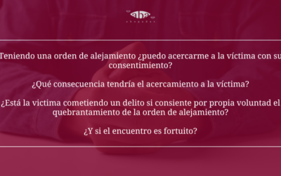 Quebrantamiento de las ordenes de alejamiento