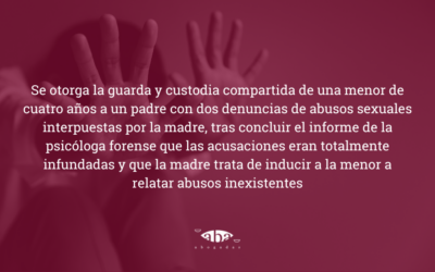 Juzgado otorga custodia compartida a un padre acusado falsamente de abusos por la madre
