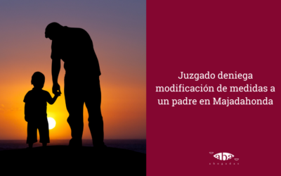 Juzgado deniega modificación de medidas a padre en Majadahonda