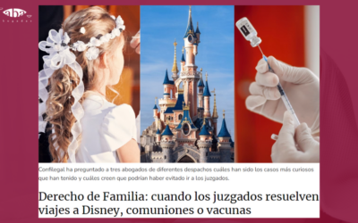 Derecho de Familia: cuando los juzgados resuelven viajes a Disney, comuniones o vacunas