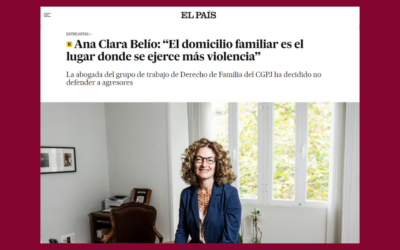 Ana Clara Belío: “El domicilio familiar es el lugar donde se ejerce más violencia”