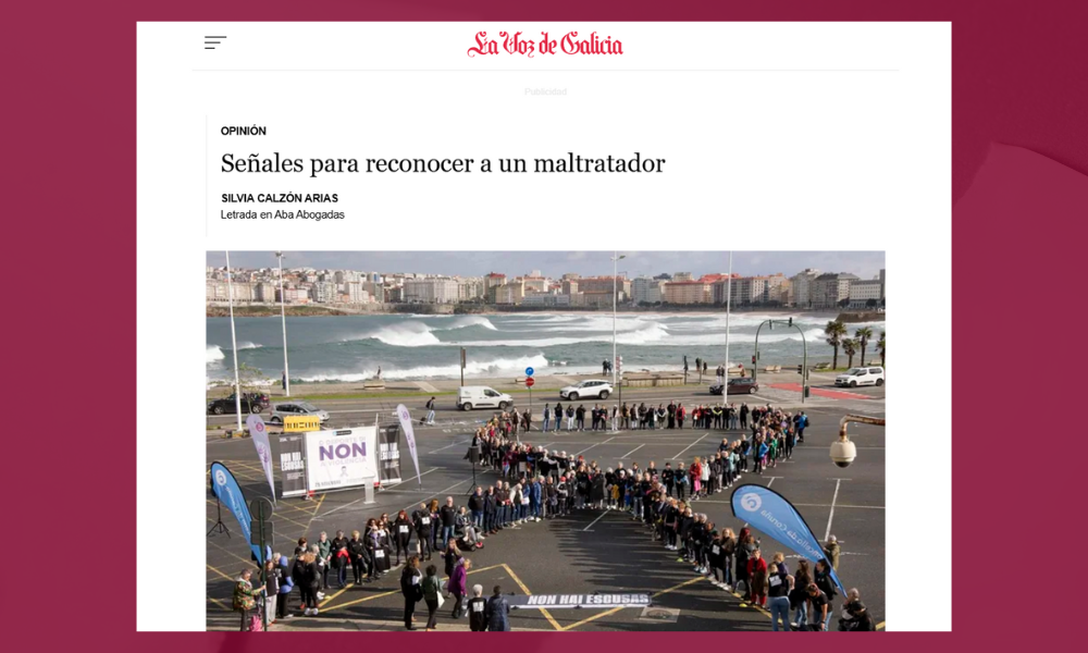 Señales para reconocer a un maltratador