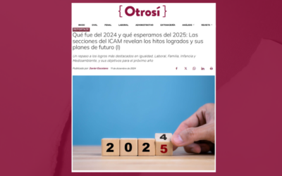 Qué fue del 2024 y qué esperamos del 2025: Las secciones del ICAM revelan los hitos logrados y sus planes de futuro