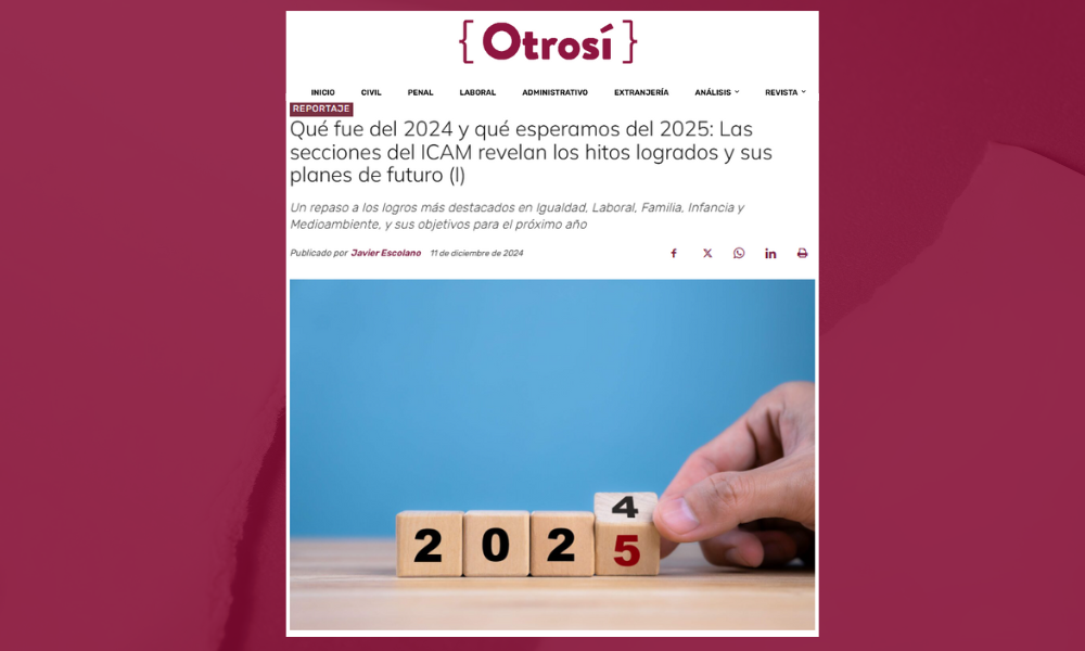 Qué fue del 2024 y qué esperamos del 2025: Las secciones del ICAM revelan los hitos logrados y sus planes de futuro