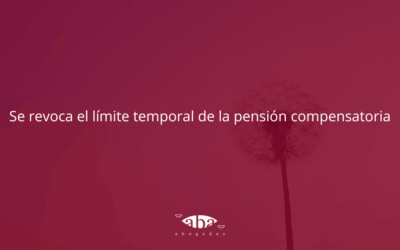 Se revoca el límite temporal de la pensión compensatoria