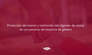 restriccion regimen de visitas